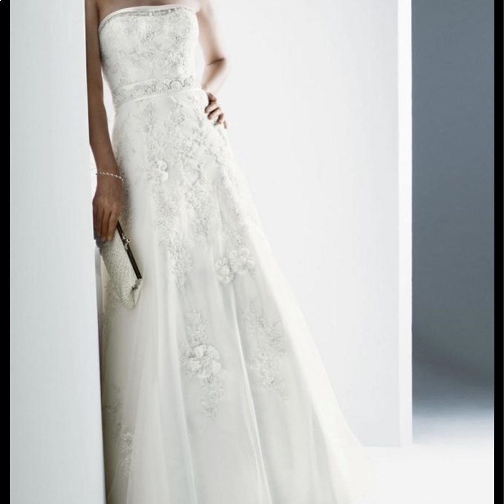 Oleg Cassini Wedding Gown - Ivory - Rare - Size 16
